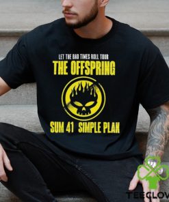 The Offspring Let Bad Times Roll Tour 2023 Comfort Colors Shirt Band Fan Shirt