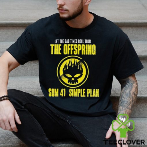 The Offspring Let Bad Times Roll Tour 2023 Comfort Colors Shirt Band Fan Shirt