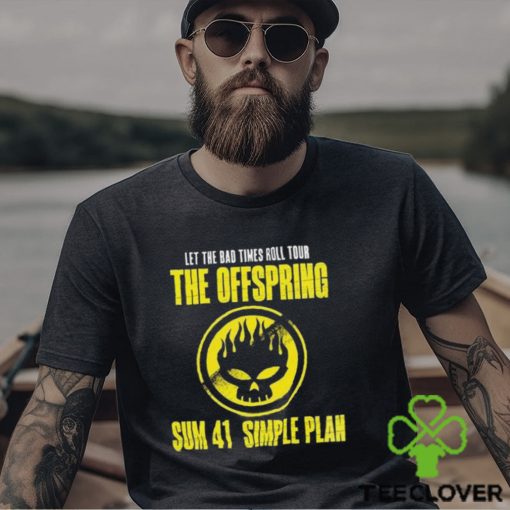 The Offspring Let Bad Times Roll Tour 2023 Comfort Colors Shirt Band Fan Shirt