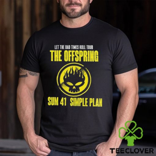 The Offspring Let Bad Times Roll Tour 2023 Comfort Colors Shirt Band Fan Shirt