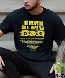 The Offspring Let Bad Times Roll Tour 2023 Comfort Colors Shirt Band Fan T Shirt