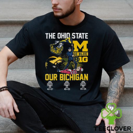 The Ohio State Go Blue B1G Our Bichigan T Shirt