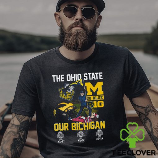 The Ohio State Go Blue B1G Our Bichigan T Shirt