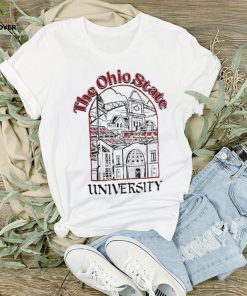 The Ohio State University artwork shirt