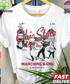 The Ohio state buckeyes mitchell and ness marching band shirt