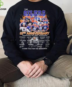 The Oilers 52nd Anniversary 1971 2023 Thank You For The Memories Signatures Shirt