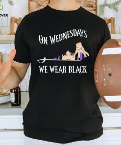 The On Wednesdays we wear black shirt