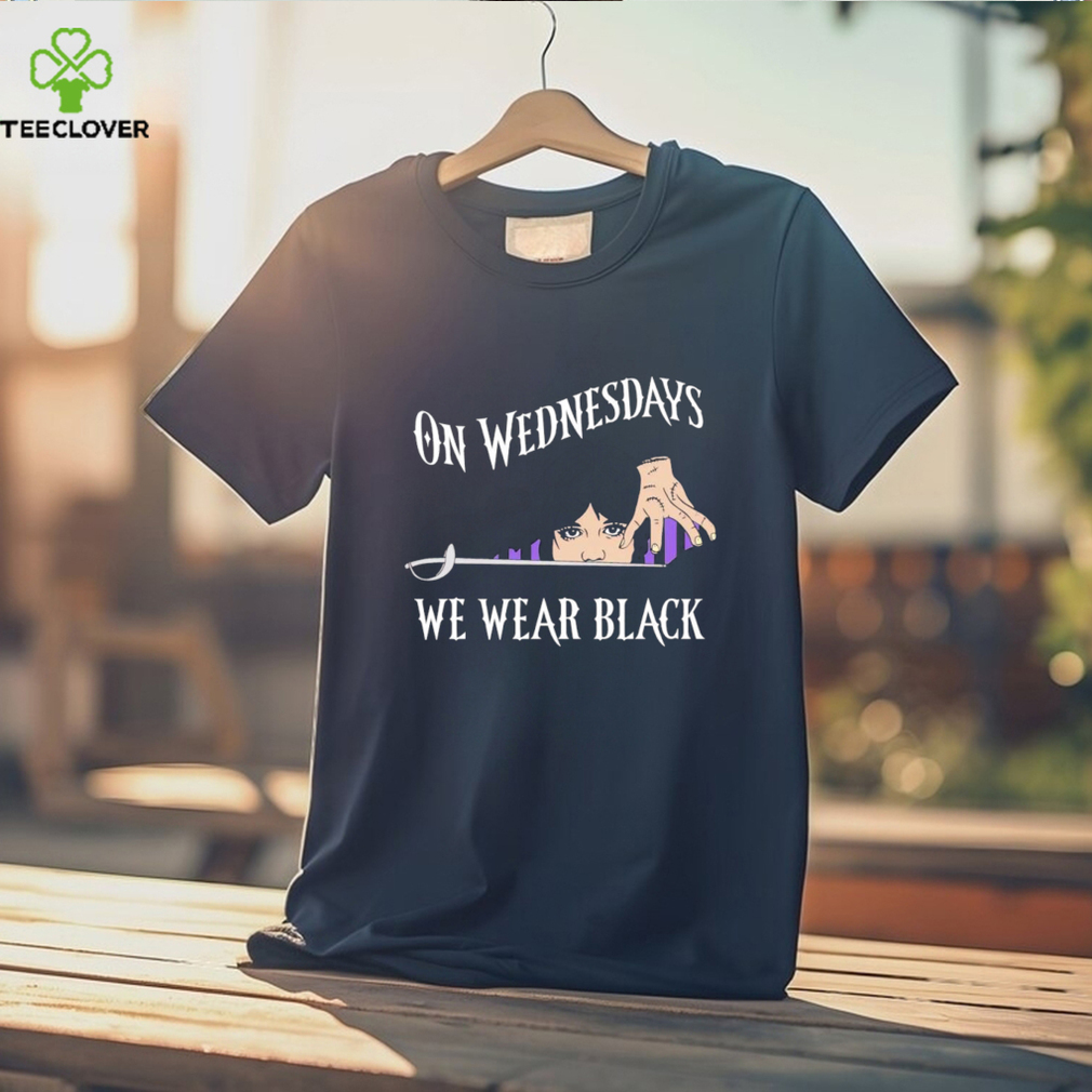 The On Wednesdays we wear black shirt The On Wednesdays we wear black shirt