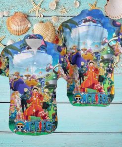 The One Piece Egghead Arc Netflix January 13 2024 Summer Trend Fan Gifts Hawaiian Shirt