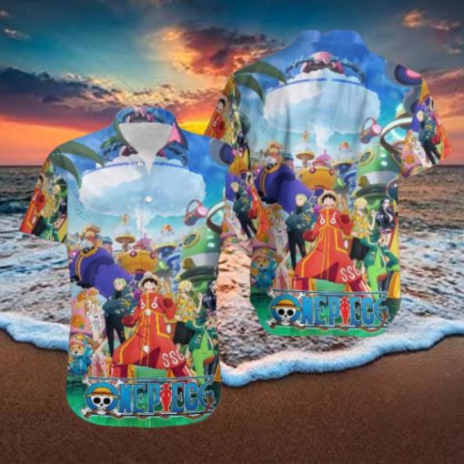 The One Piece Egghead Arc Netflix January 13 2024 Summer Trend Fan Gifts Hawaiian Shirt
