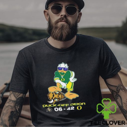 The Oregon Duck Duck Off Deion 42 6 Shirt