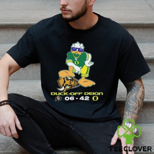 The Oregon Duck Duck Off Deion 42 6 Shirt