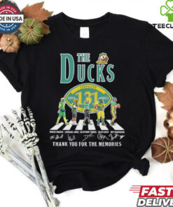 The Oregon Ducks 131st Anniversary 1894 2025 thank you for the memories shirt