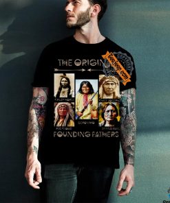 The Original Founding Fathers Native American V neck T Shirt