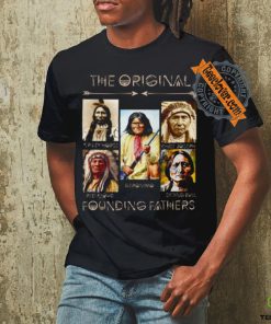 The Original Founding Fathers Native American V neck T Shirt