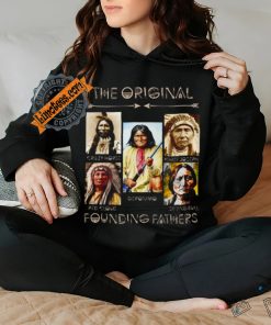 The Original Founding Fathers Native American V neck T Shirt
