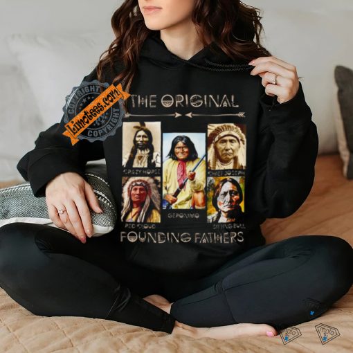 The Original Founding Fathers Native American V neck T Shirt