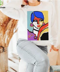 The Other Girl colorful art shirt