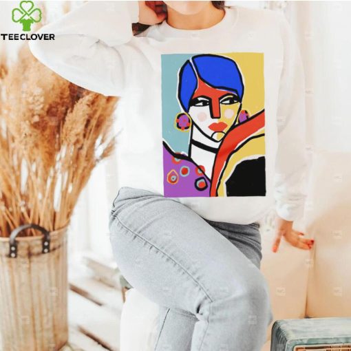 The Other Girl colorful art shirt