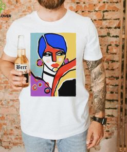 The Other Girl colorful art shirt