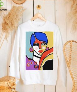 The Other Girl colorful art shirt