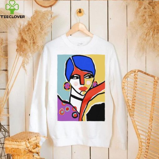 The Other Girl colorful art shirt