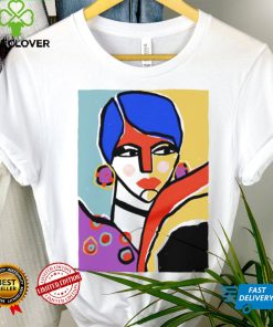 The Other Girl colorful art shirt