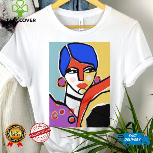 The Other Girl colorful art shirt