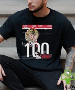 The Ottawa Senators Player Joonas Korpisalo 100 Wins In NHL Classic T Shirt