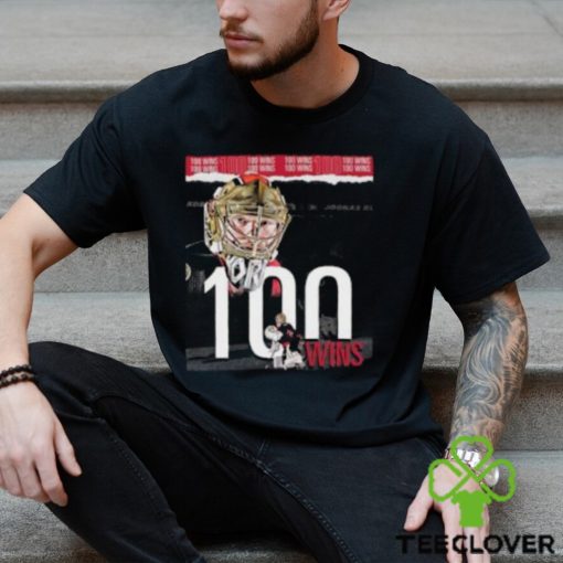 The Ottawa Senators Player Joonas Korpisalo 100 Wins In NHL Classic T Shirt