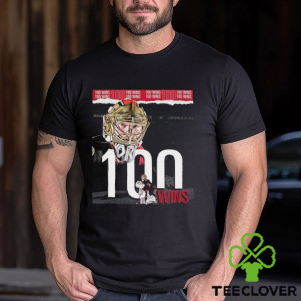 The Ottawa Senators Player Joonas Korpisalo 100 Wins In NHL Classic T Shirt The Ottawa Senators Player Joonas Korpisalo 100 Wins In NHL Classic T Shirt
