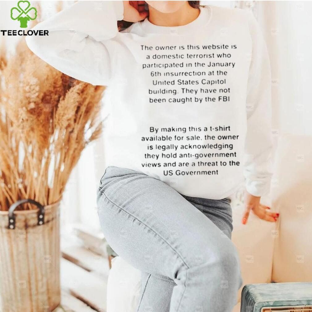 The Owner Of This Website Is A Domestic Shirt The Owner Of This Website Is A Domestic Shirt
