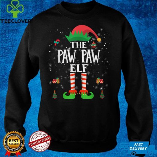 The PAW PAW Elf Christmas Funny Family matching pajamas Elf T Shirt