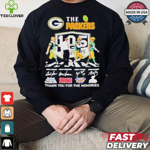 The Packers 105 Years Thank You For The Memories Women Shirt