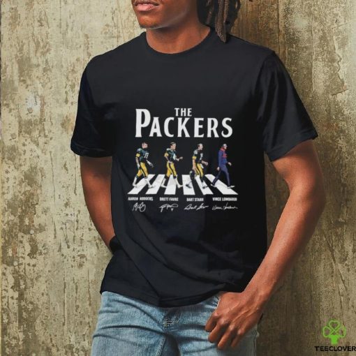 The Packers Sport Team Abbey road 2023 Signatures hoodie, sweater, longsleeve, shirt v-neck, t-shirt