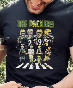 The Packers Team Players Abbey Road Signatures Shirt