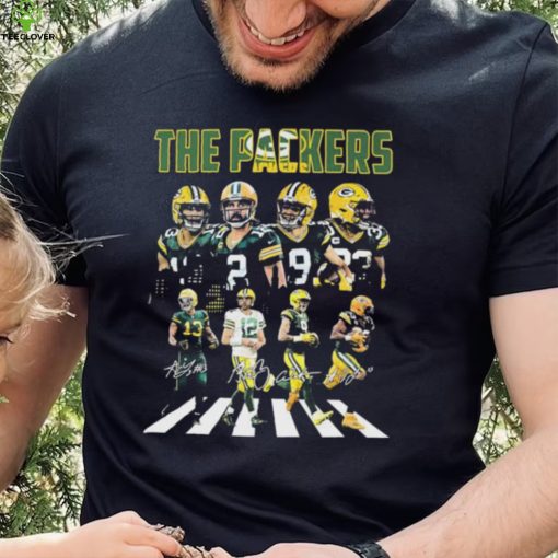 The Packers Team Players Abbey Road Signatures Shirt