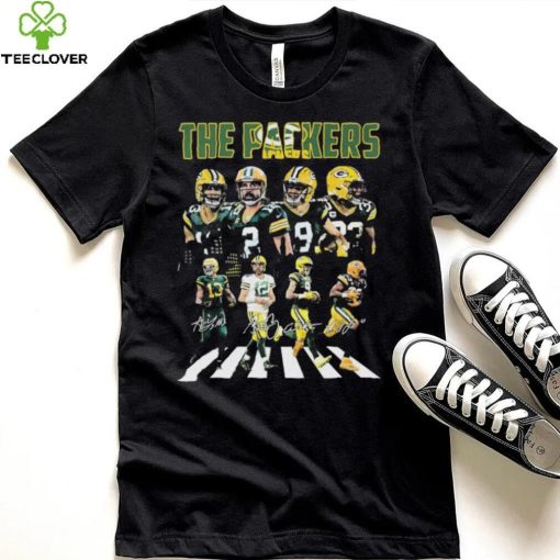 The Packers Team Players Abbey Road Signatures Shirt