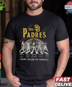 The Padres 55 Years Of 1969 2024 San Diego Padres Thank You For The Memories T Shirt