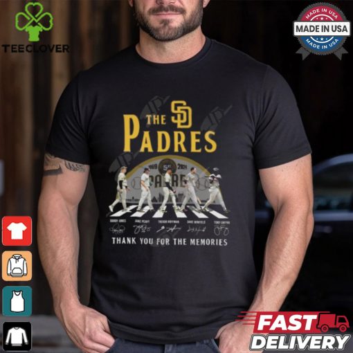 The Padres 55 Years Of 1969 2024 San Diego Padres Thank You For The Memories T Shirt