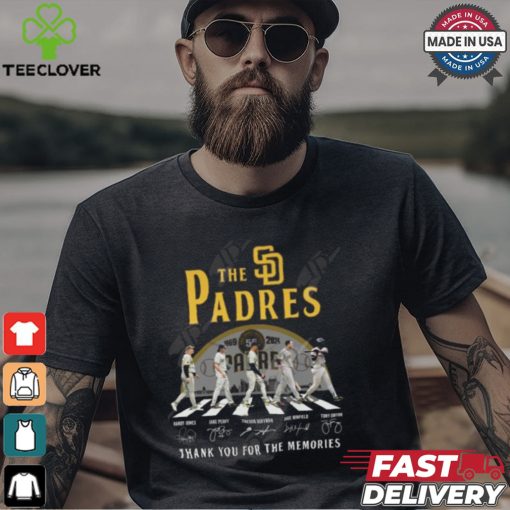 The Padres 55 Years Of 1969 2024 San Diego Padres Thank You For The Memories T Shirt