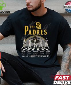 The Padres 55 Years Of 1969 2024 San Diego Padres Thank You For The Memories T Shirt