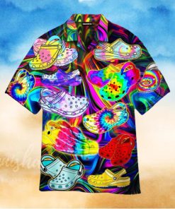 The Party Dont Start Til I Croc In Hawaiian Shirt