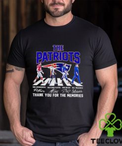 The Patriots Abbey Road thank you for the memories hoodie, sweater, longsleeve, shirt v-neck, t-shirt