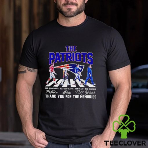 The Patriots Abbey Road thank you for the memories hoodie, sweater, longsleeve, shirt v-neck, t-shirt