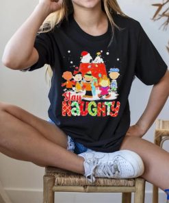 The Peanut Stay Naughty Christmas Shirt