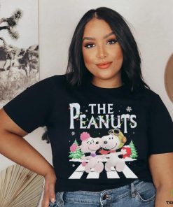 The Peanuts Abbey Road Happy Merry Christmas Shirt