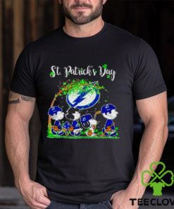 The Peanuts Abbey Road Tampa Bay Lightning St Patrick’s Day T Shirt