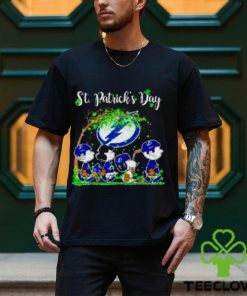 The Peanuts Abbey Road Tampa Bay Lightning St Patrick’s Day T Shirt