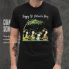 The Peanuts Characters Iowa Hawkeyes Happy St. Patrick’s Day Shirt